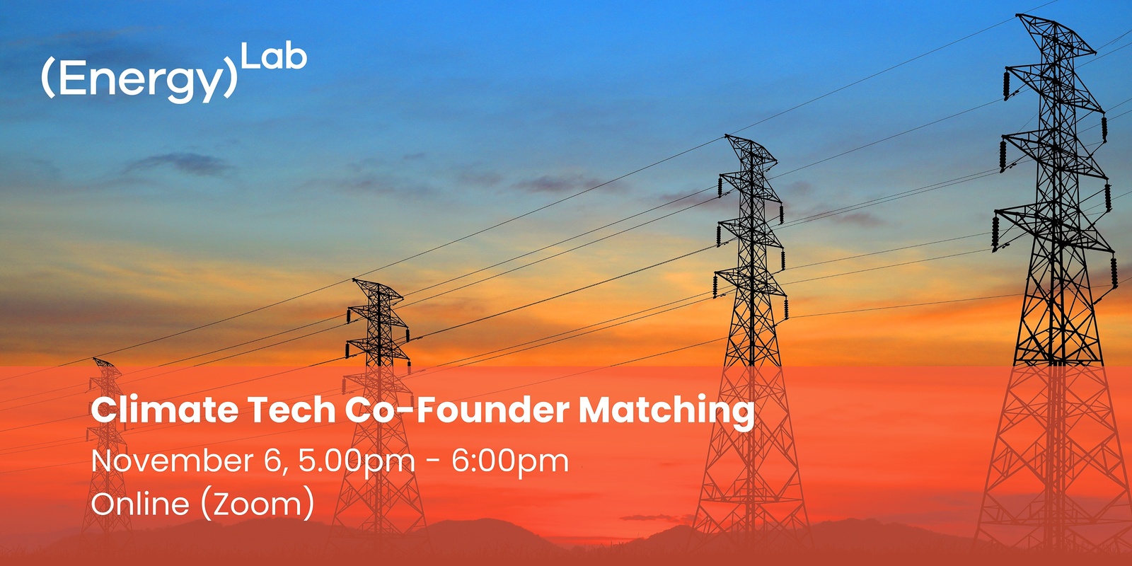 Banner image for Climate Tech Co-founder Matching - Online