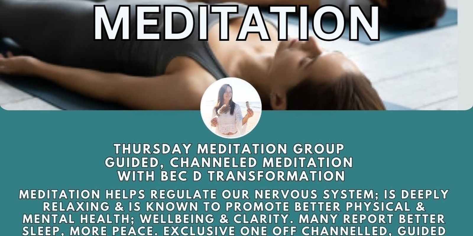 Banner image for Meditation Group Sunshine Coast Fortnightly Thursday 12.30-2pm Guided Meditation Pacific Paradise Qld