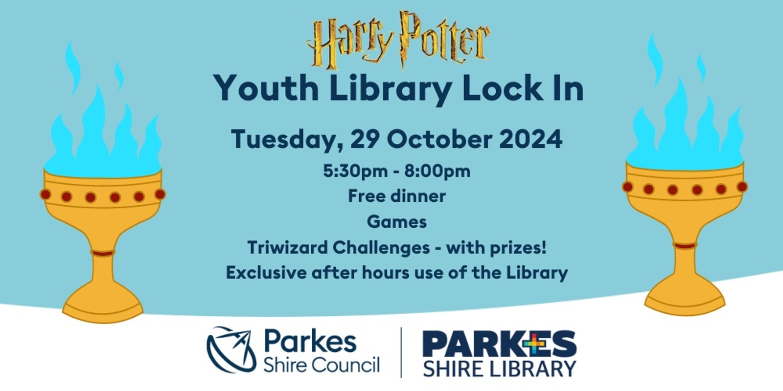 Banner image for Harry Potter Youth Library Lock In