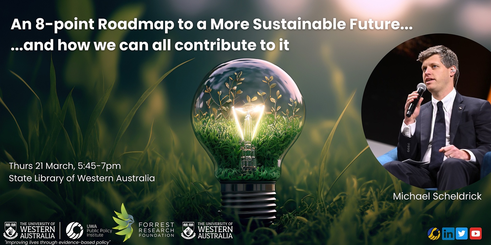 Banner image for An 8-point Roadmap to a More Sustainable Future (and how we can all contribute to it)