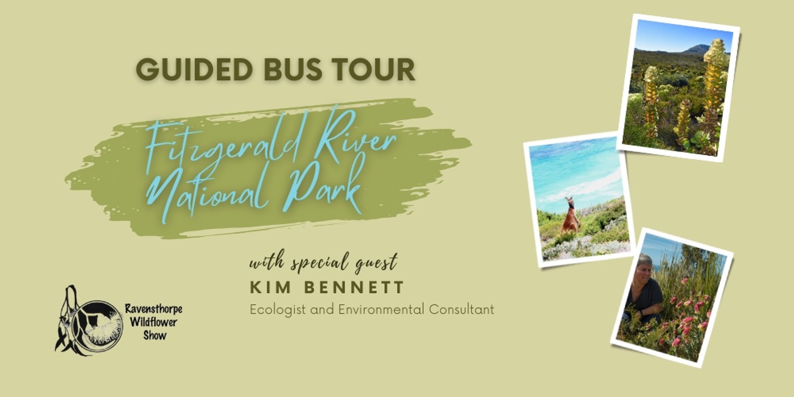 Banner image for  Guided Bus Tour -  Fitzgerald River National Park Kim Bennett 