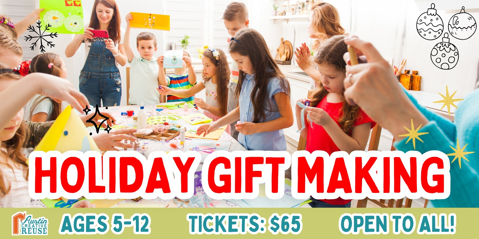 Banner image for Holiday Gift Making - Kids Workshop