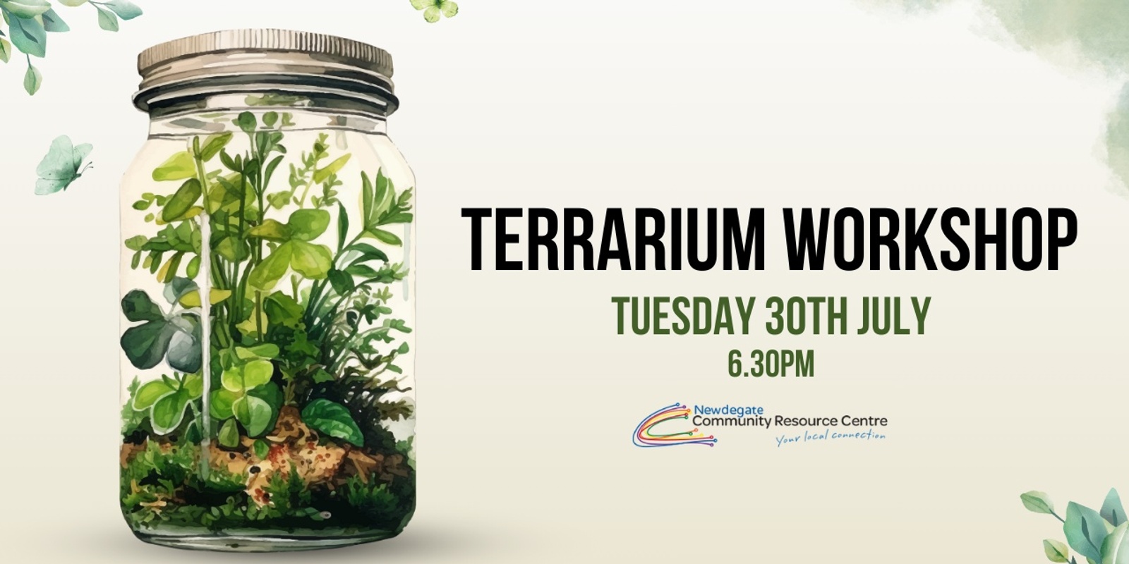 Banner image for Terrarium Workshop