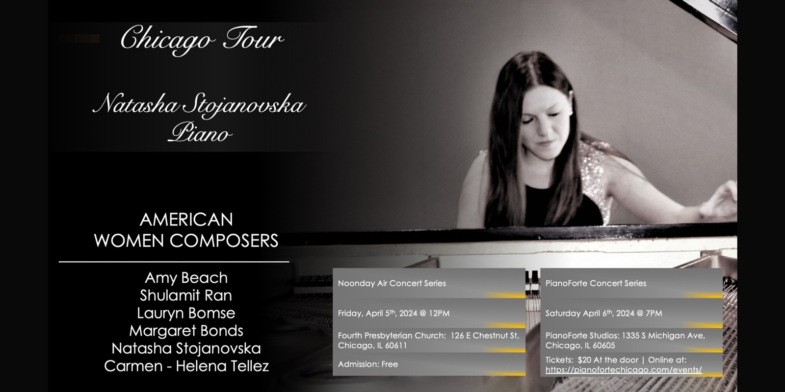 Banner image for Natasha Stojanovska / "American Women Composers"