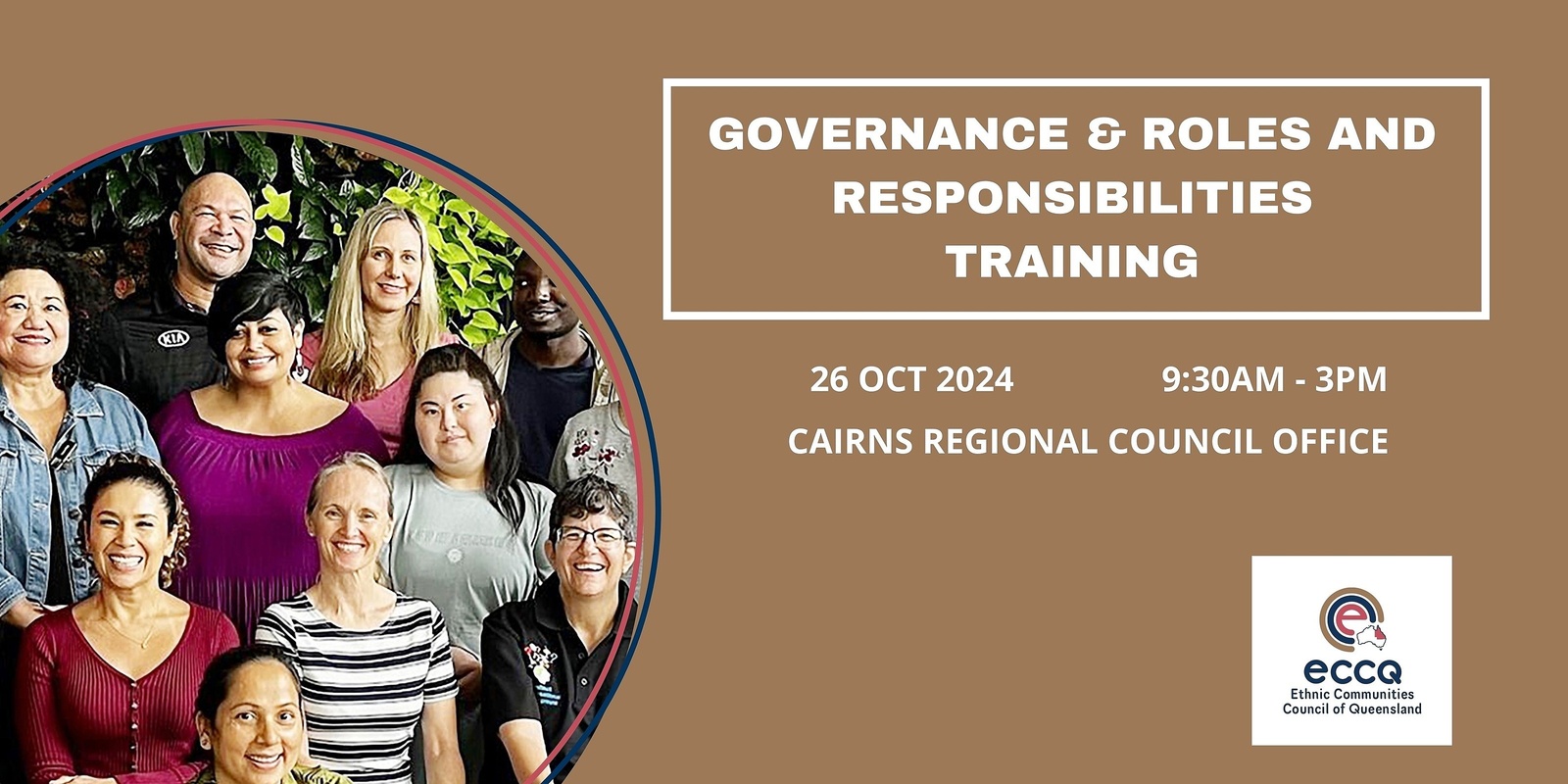 Banner image for Governance & Roles and Responsibilities Workshops - Cairns