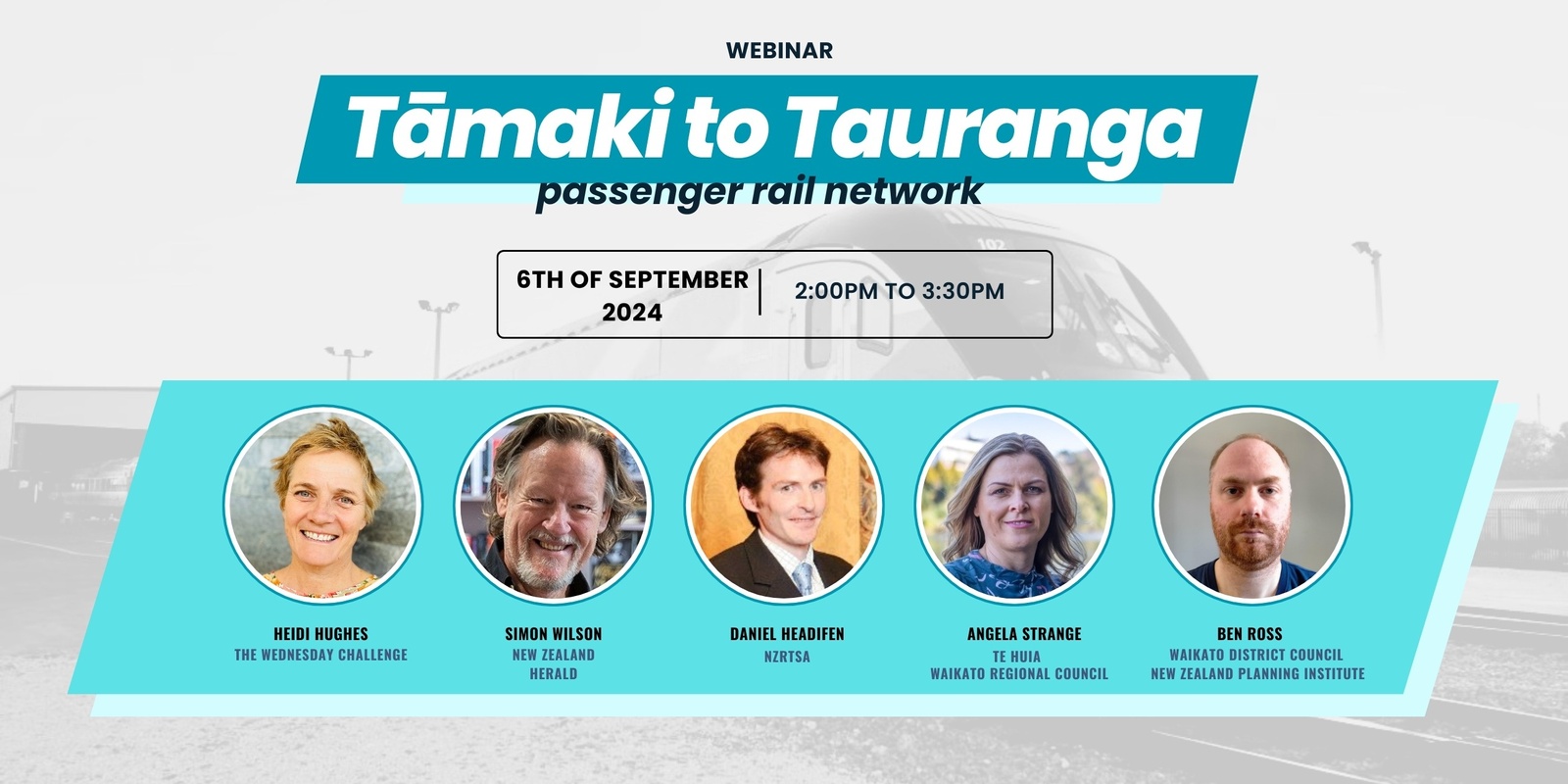 Banner image for Webinar:  Tāmaki to Tauranga