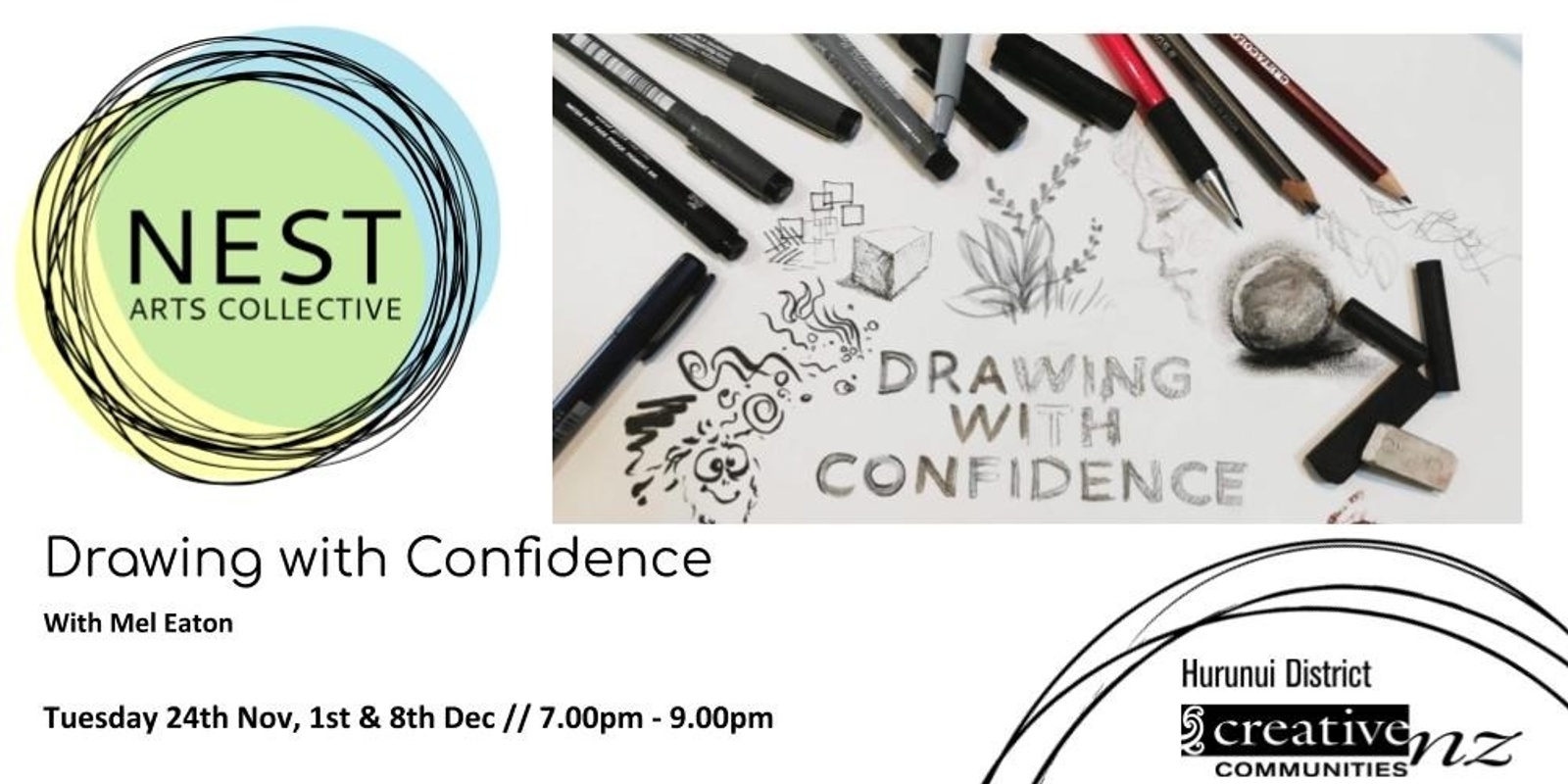 Drawing With Confidence Humanitix