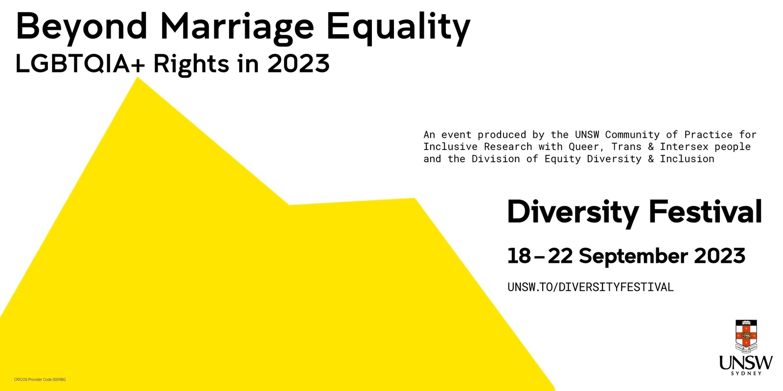 Banner image for Beyond Marriage Equality: LGBTQIA+ Rights in 2023