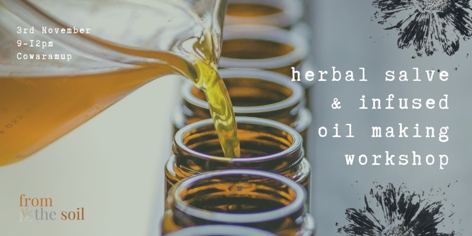 Banner image for Herbal Salve & Infused Oil Making Workshop