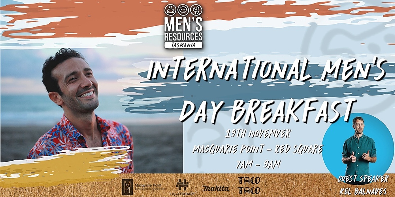 Banner image for International Men's Day Breakfast 2021