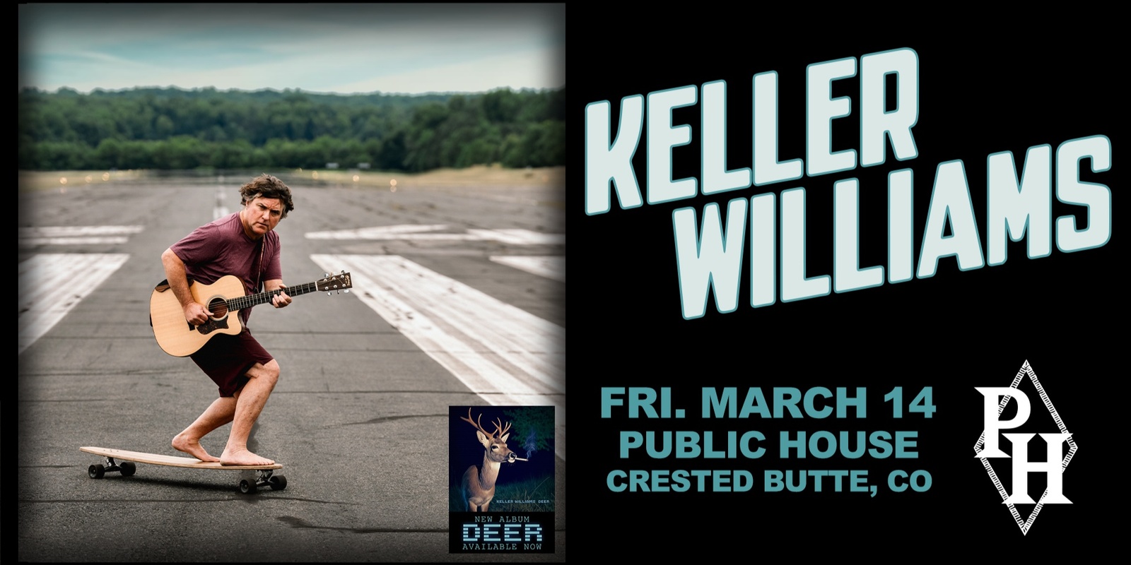 Banner image for An Evening with Keller Williams