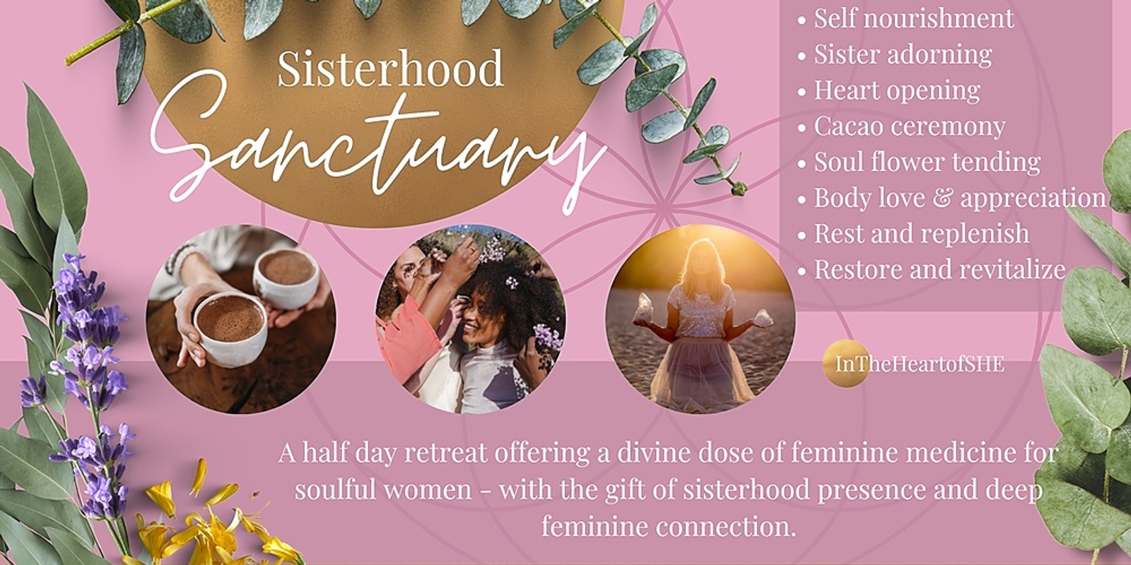 Banner image for Sisterhood Sanctuary 