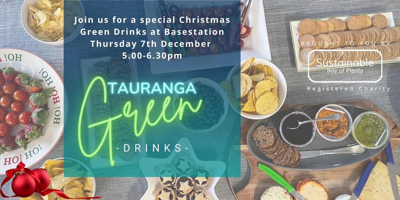 Banner image for Tauranga Green Drinks 7th December 2023