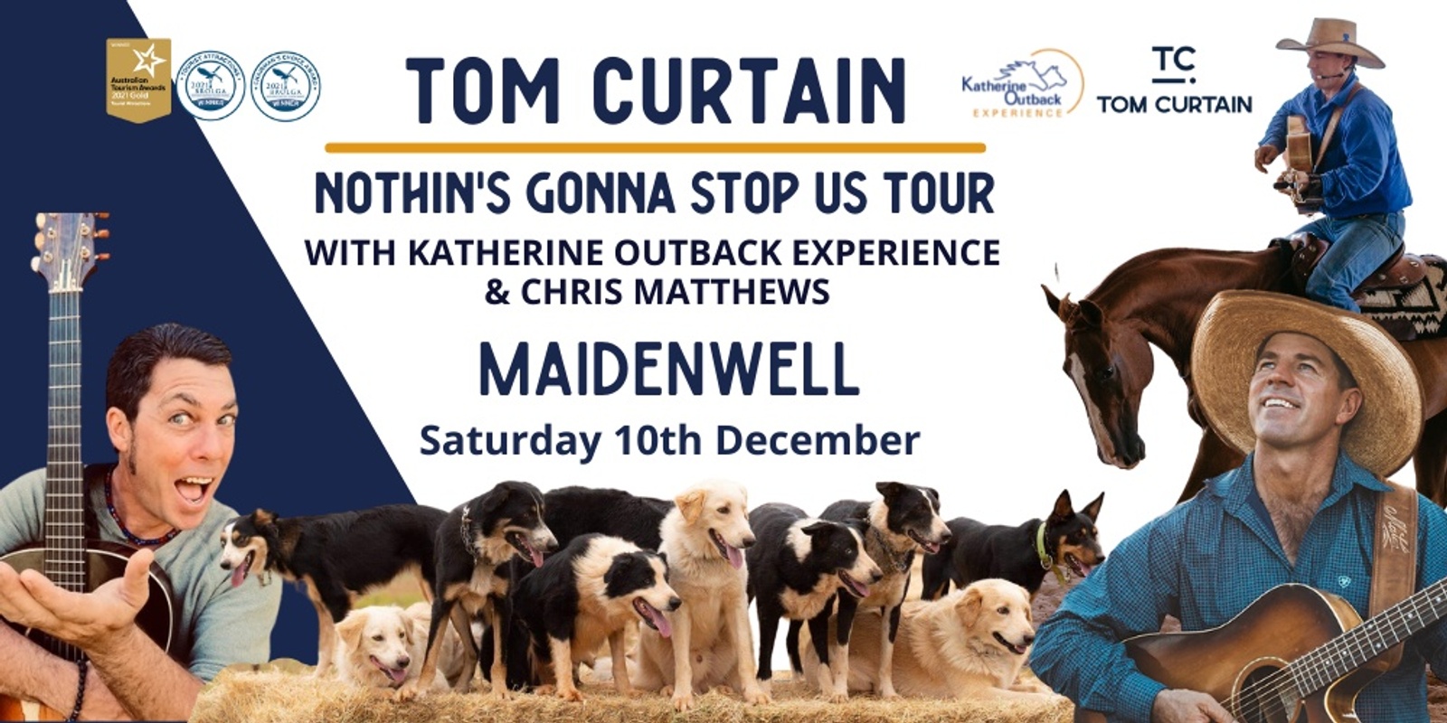 Banner image for Tom Curtain Tour - MAIDENWELL QLD