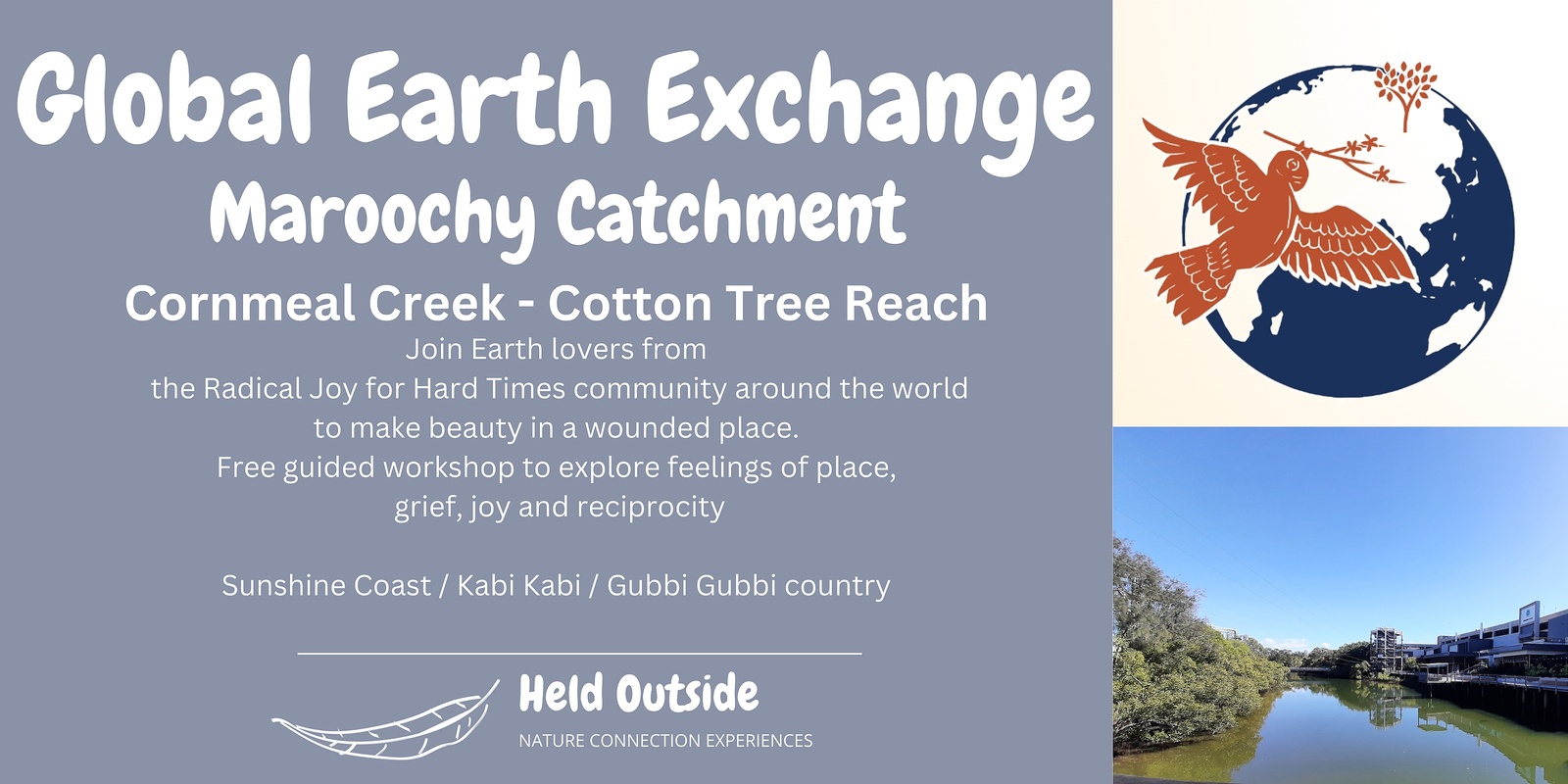 Banner image for Maroochy Catchment - Global Earth Exchange 15 Jun 24