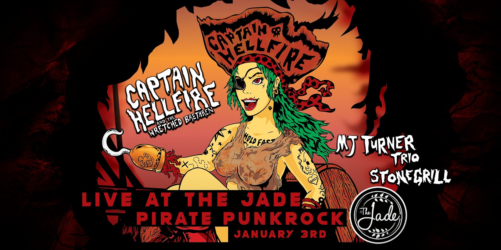 Banner image for Captain Hellfire at The Jade