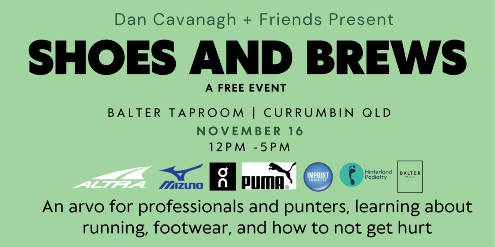 Banner image for Shoes and Brews