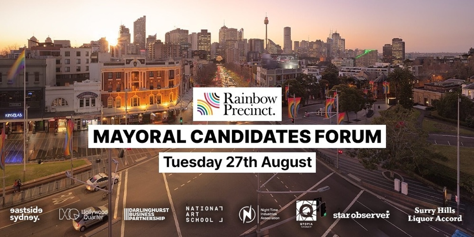 Banner image for Sydney Lord Mayoral Candidates' Forum