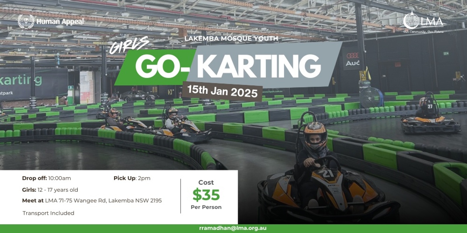 Banner image for Girls Go kart