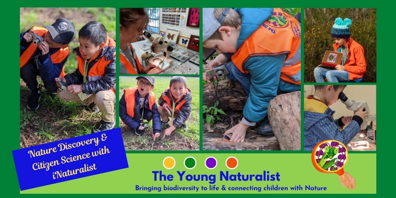 Banner image for The Young Naturalist: Nature Discovery & Citizen Science with iNaturalist