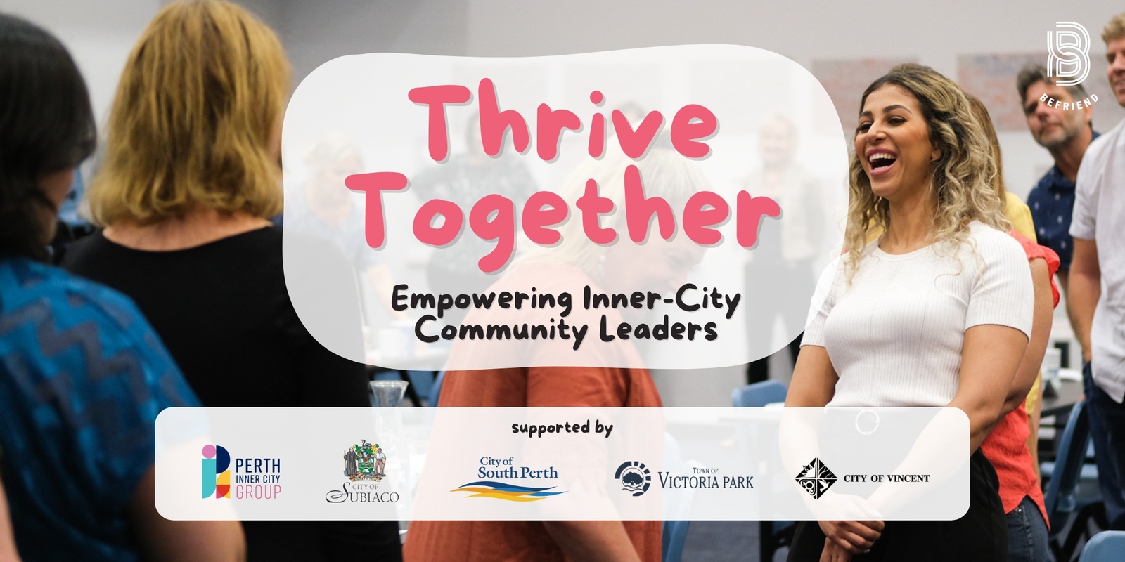 Banner image for Thrive Together: Empowering Inner-City Community Leaders - Vic Park 