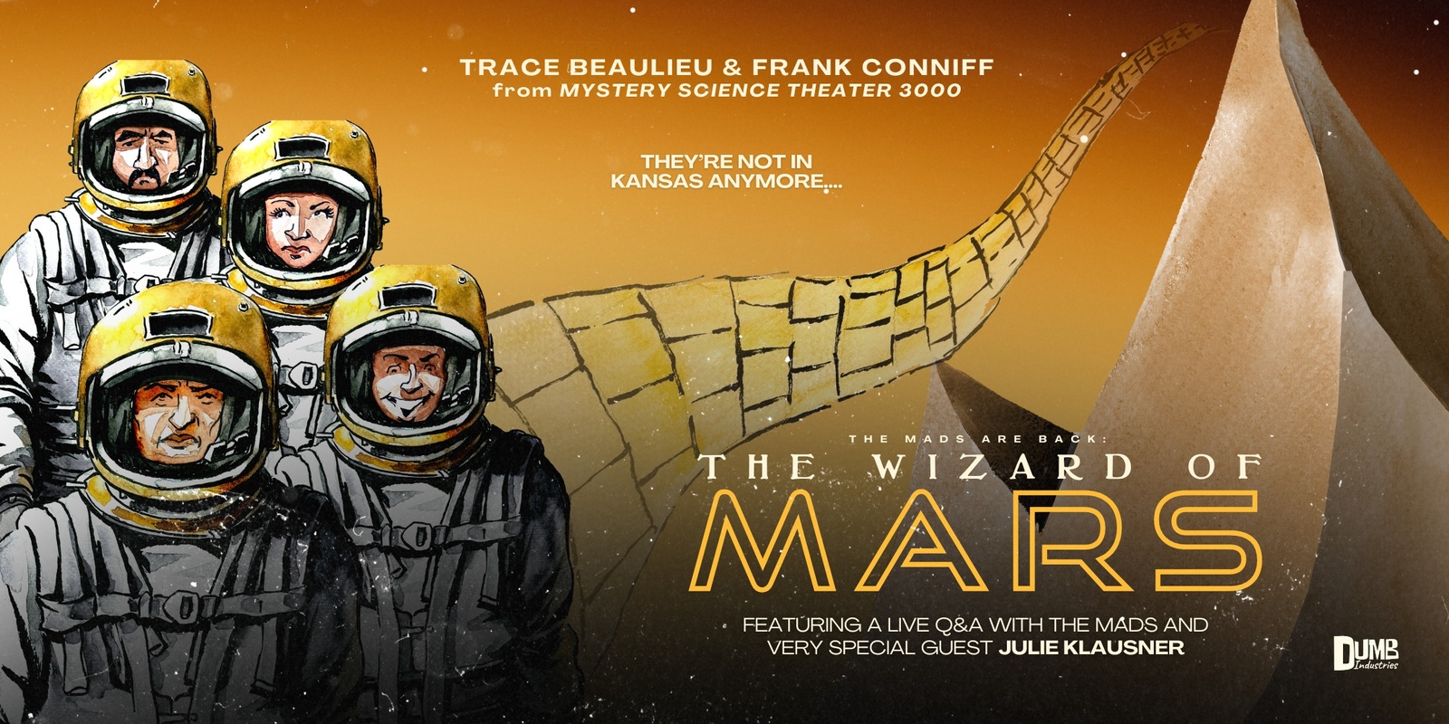 Banner image for The Mads Are Back: The Wizard of Mars | Live-riffing w/ MST3K's The Mads!