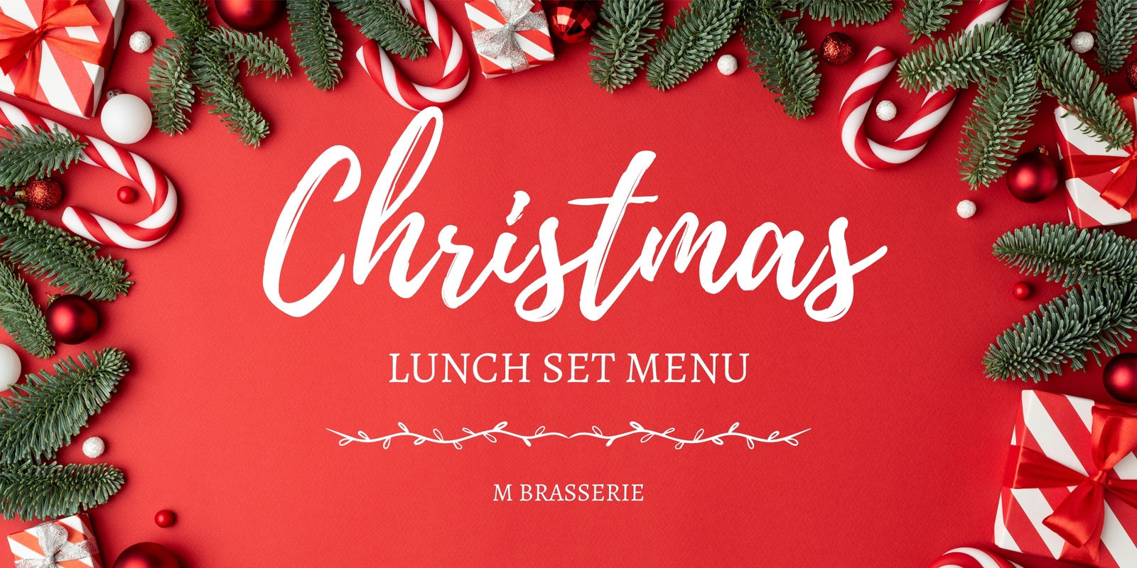 Banner image for Christmas Lunch at M Brasserie - Session 1