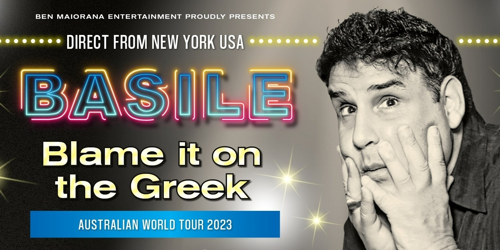 Banner image for Basile - Blame it on the Greek Australian world tour 2023