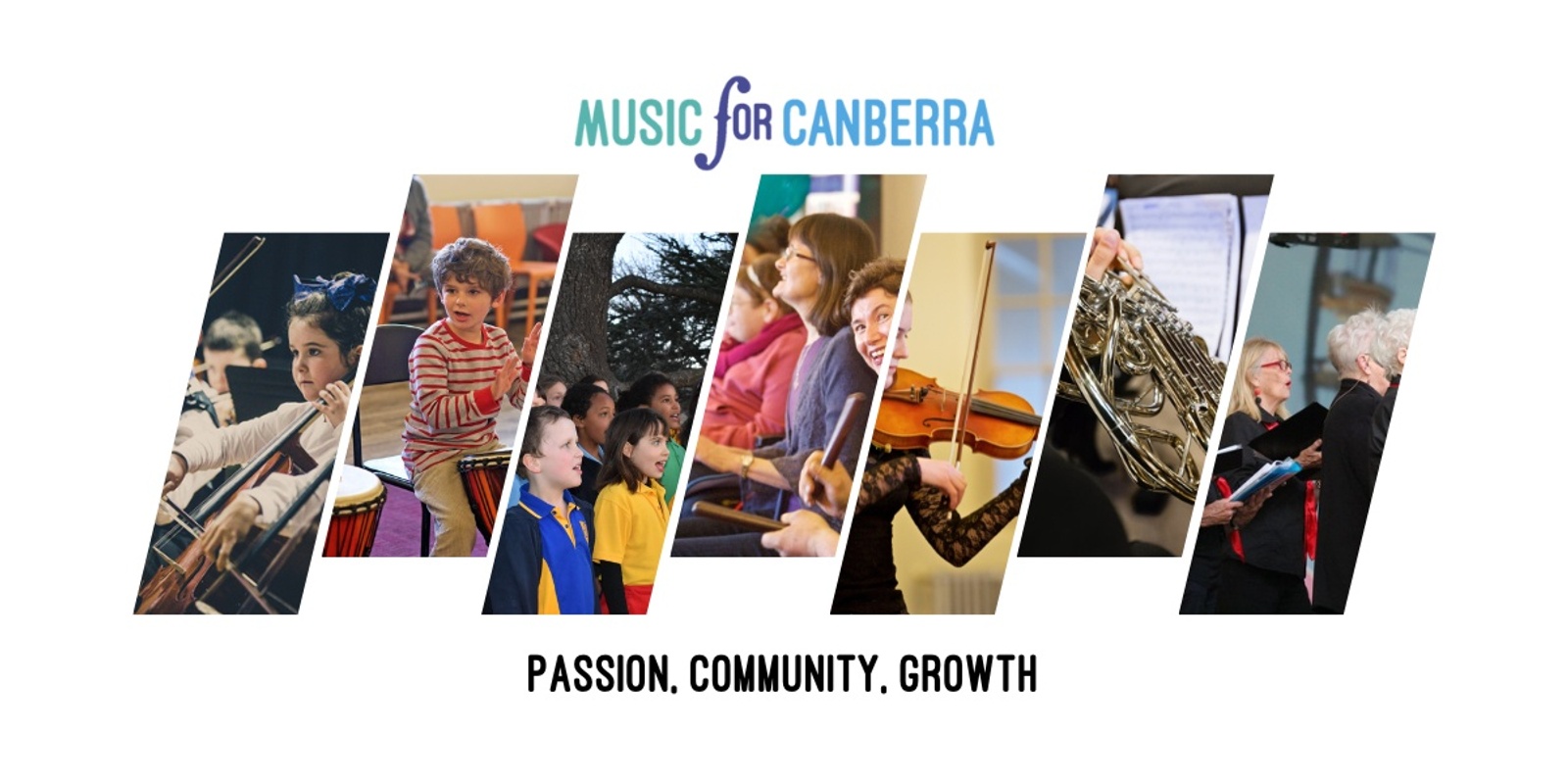 Music for Canberra's banner