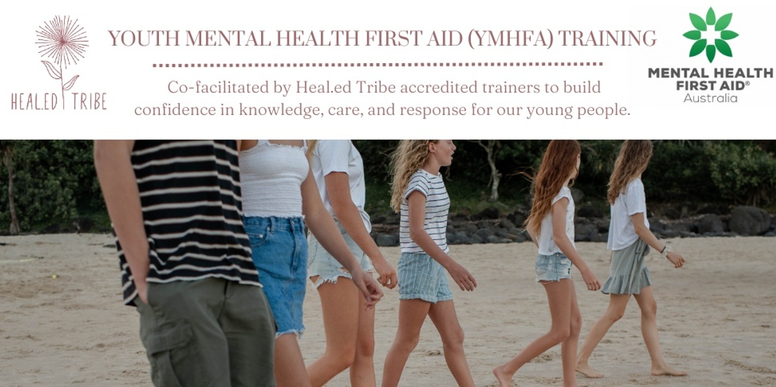 Banner image for Heal.ed Tribe Youth Mental Health First Aid Training 