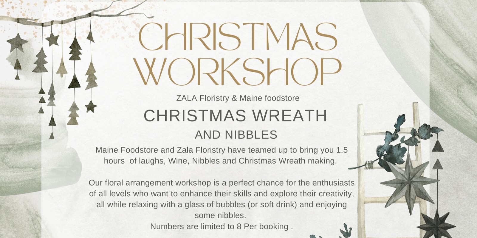 Banner image for Festive wreath workshop