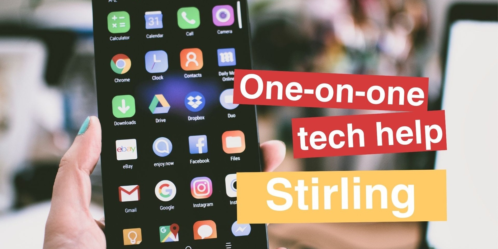 Banner image for Tech Help one-on-one (Stirling) 