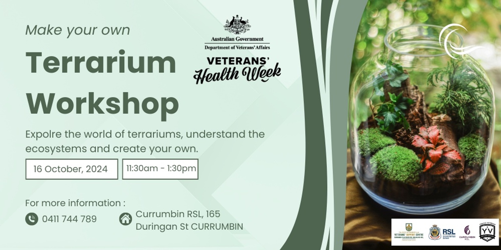 Banner image for Build your own Terrarium 