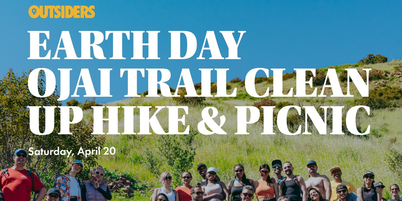 Earth Day Ojai Hike Trail Clean Up & Picnic Humanitix