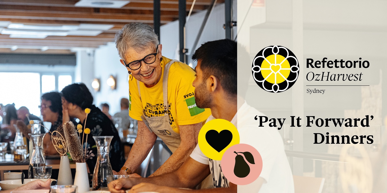 Banner image for Refettorio Pay It Forward Dinner | Thursday 8th August, 2024