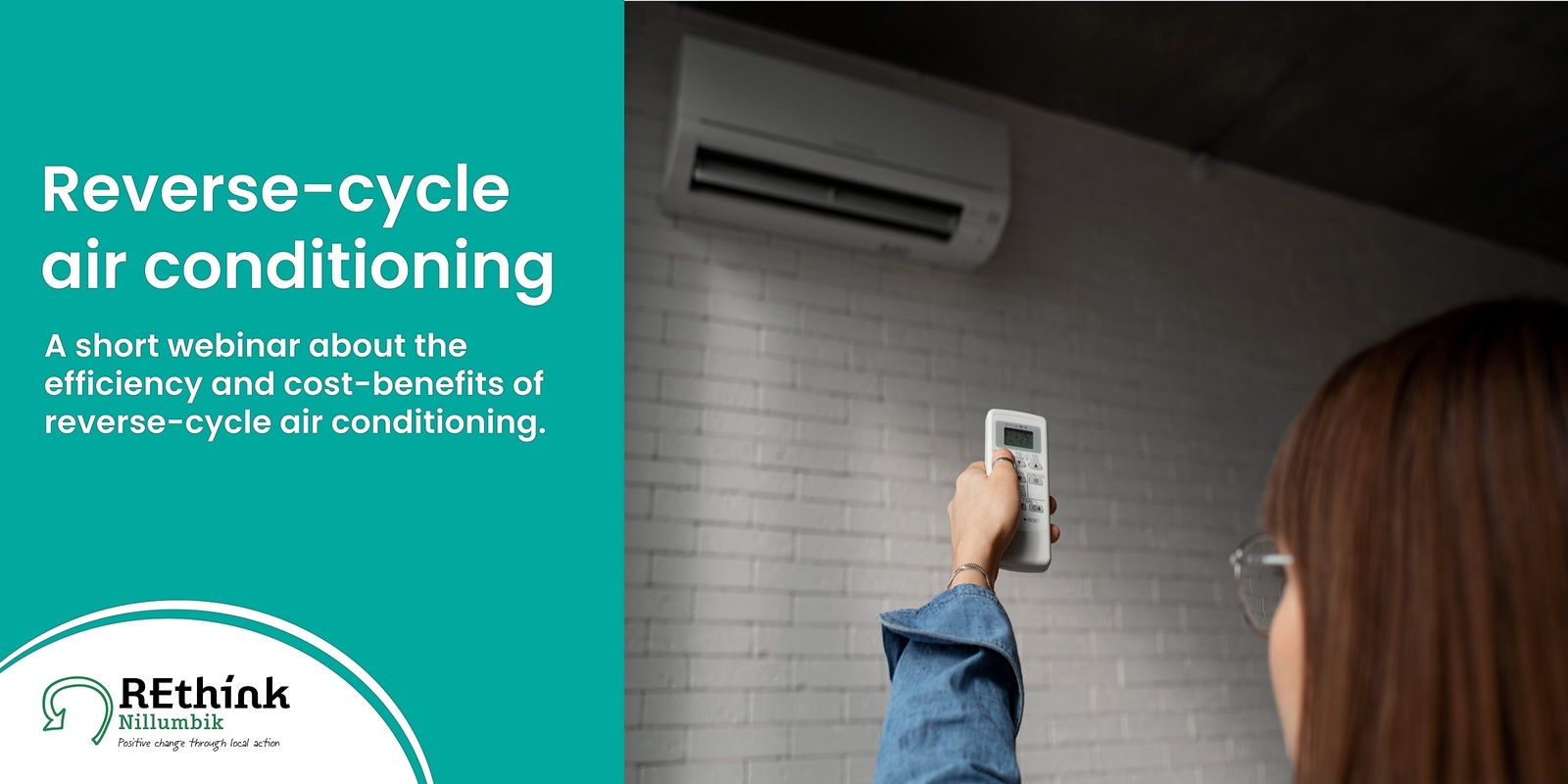 Banner image for The efficiency of reverse cycle air conditioning