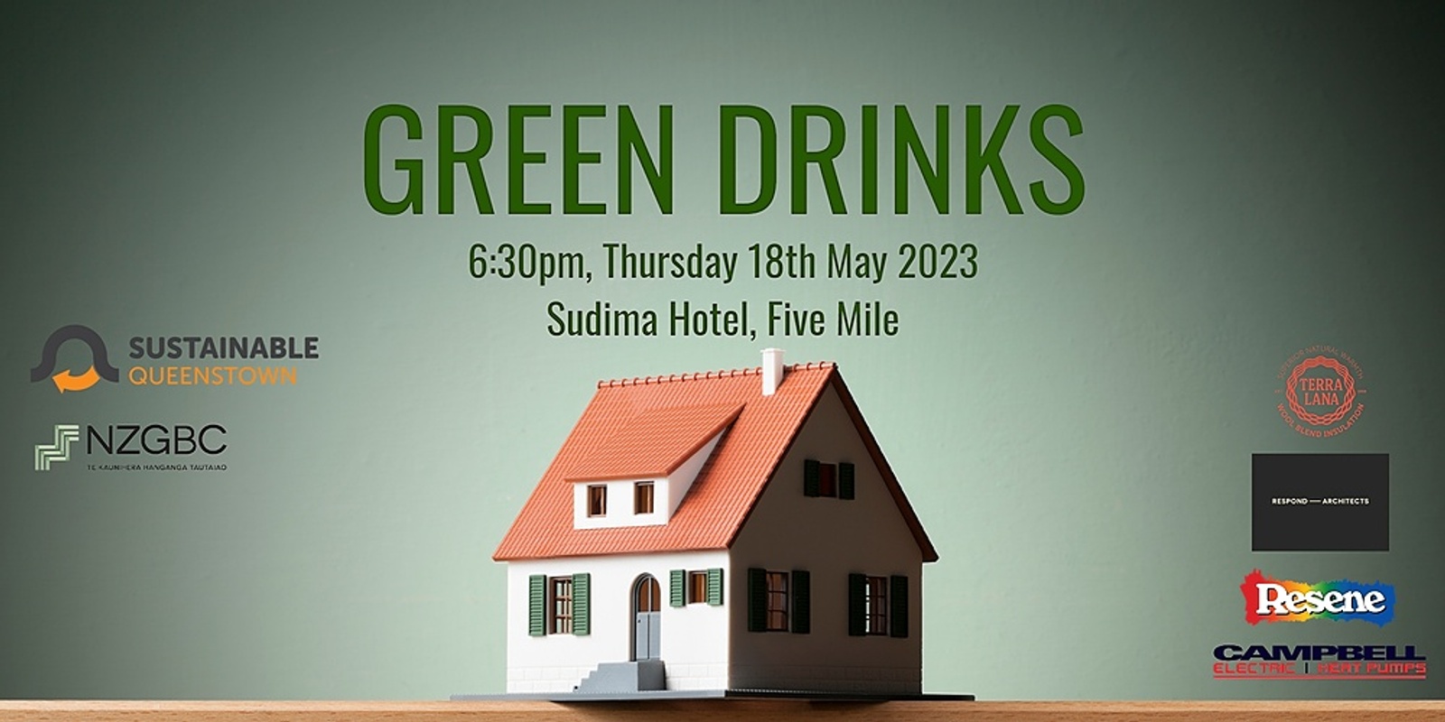Banner image for Green Drinks: Healthy Homes That Don't Cost The Earth