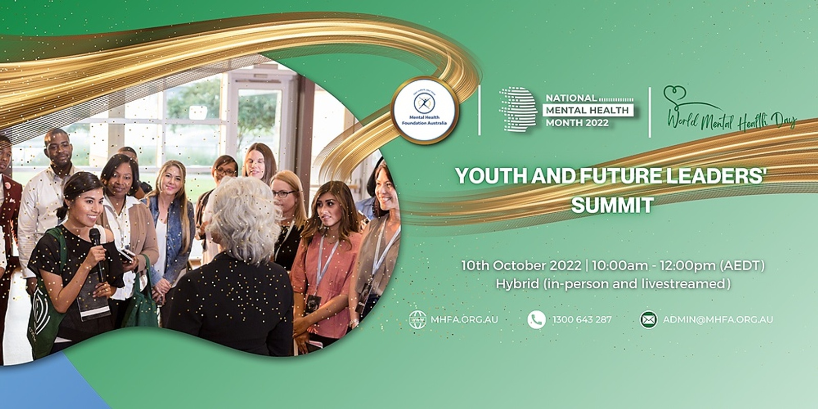 Banner image for MHFA Youth and Future Leaders' Summit