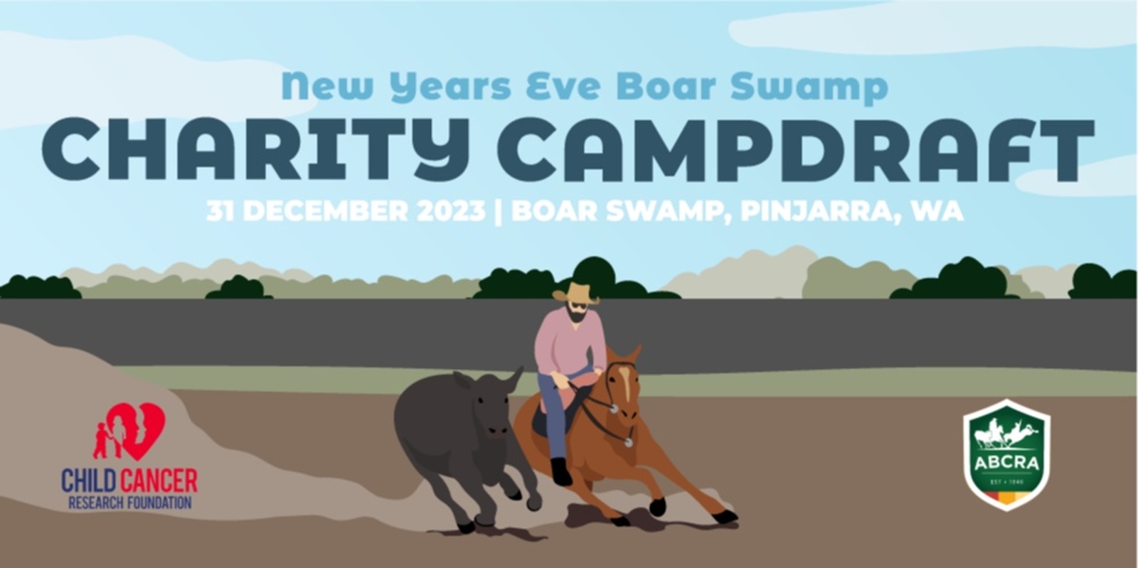 Banner image for New Years Eve Boar Swamp Charity Campdraft 2024