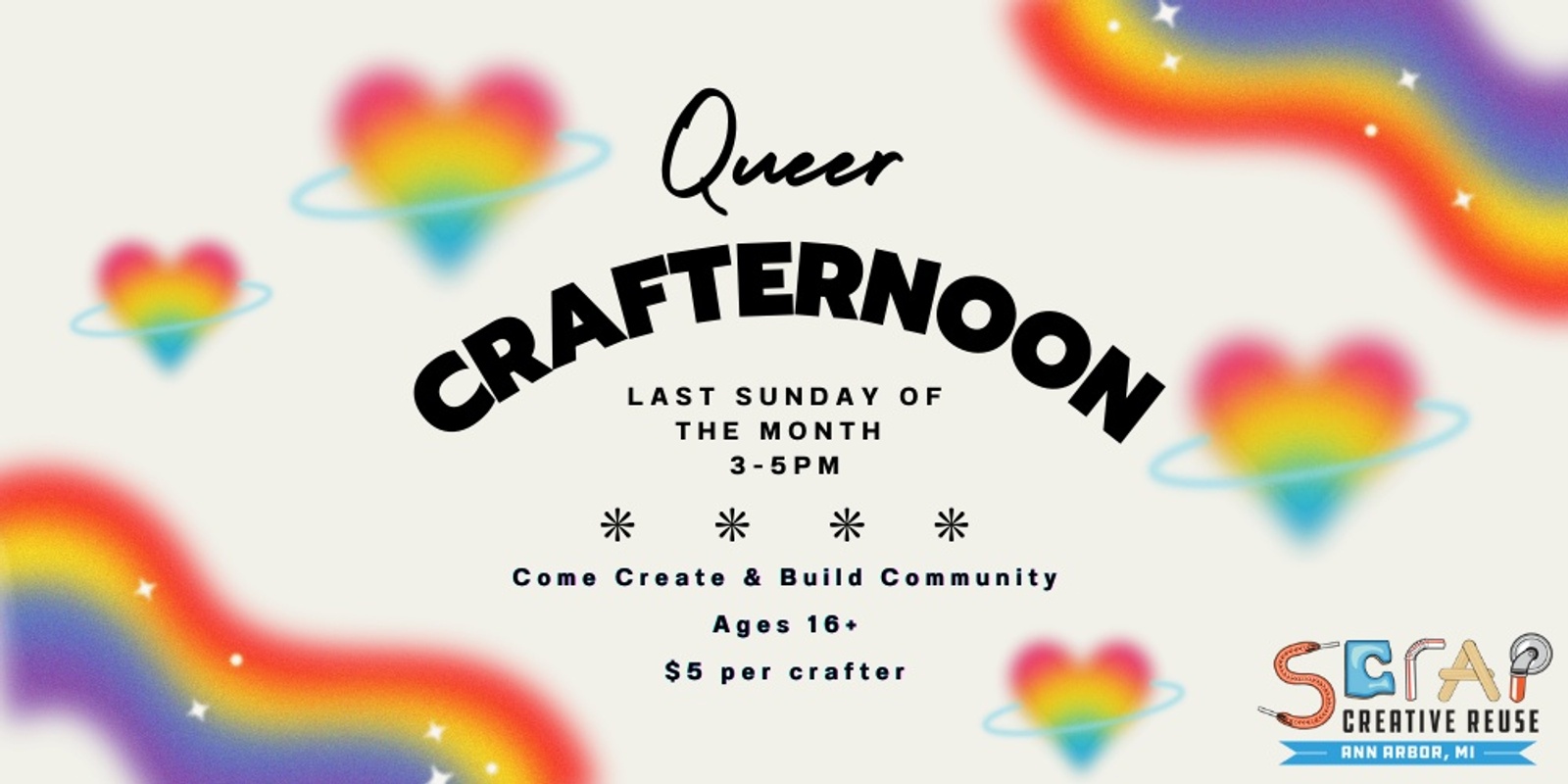 Banner image for October Queer Crafternoon