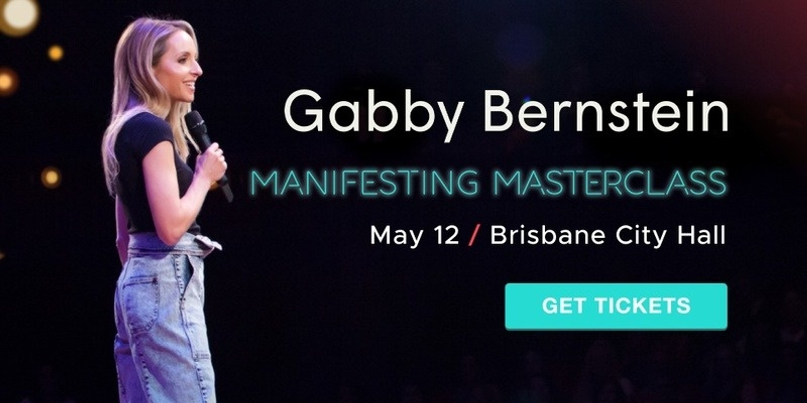 Banner image for Gabby Bernstein: Manifesting Masterclass