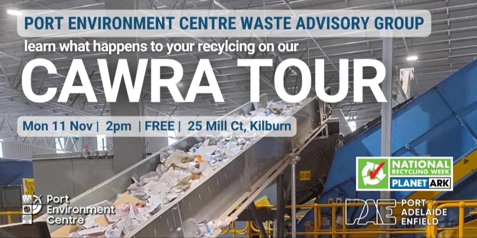 Banner image for National Recylcing Week CAWRA Tour