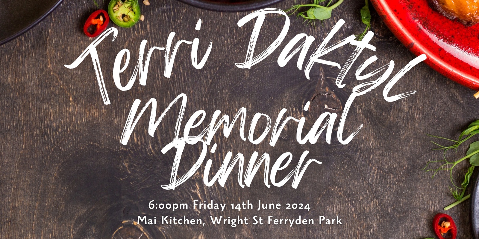 Banner image for 2024 Terri Daktyl Memorial Dinner