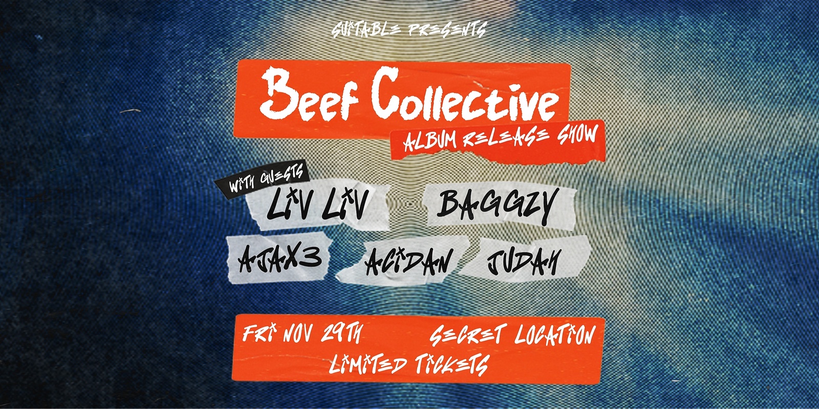 Banner image for BEEF COLLECTIVE ALBUM RELEASE SHOW | FT. LIV LIV, BAGGZY, AJAX3, ACIDAN & JUDAH