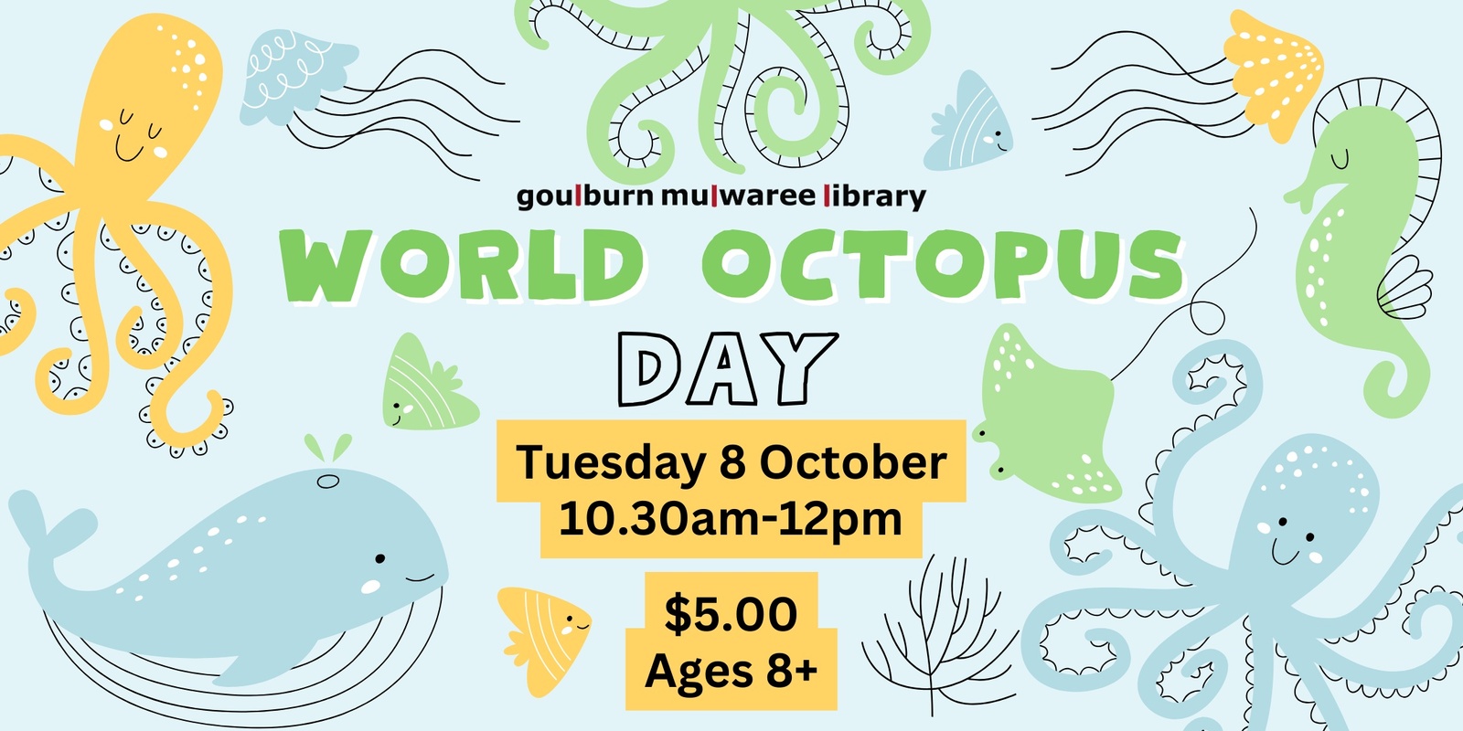 Banner image for World Octopus Day