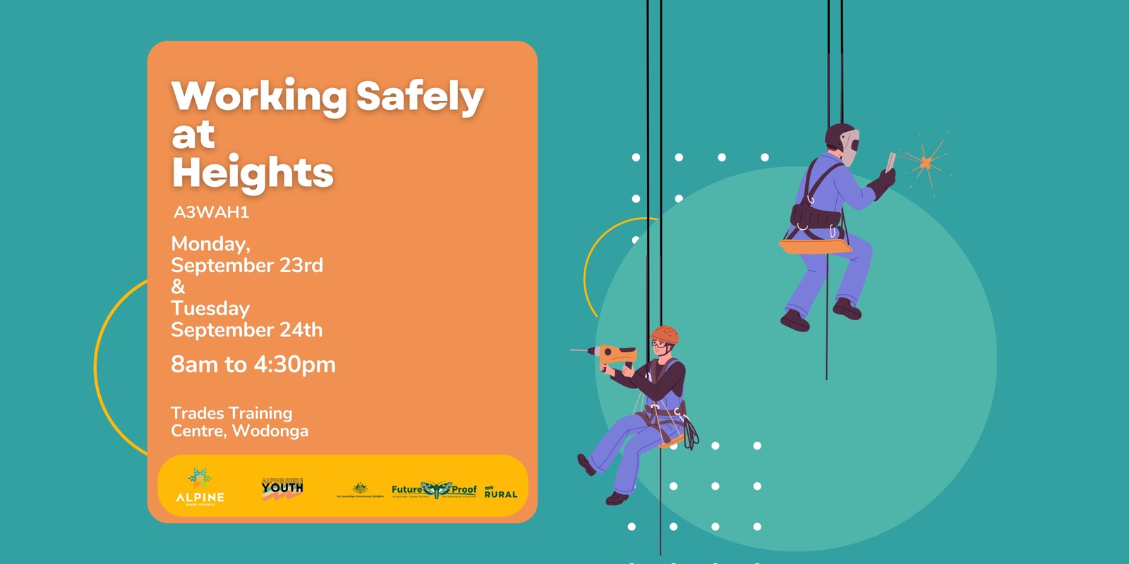 Banner image for Working Safely at Heights 