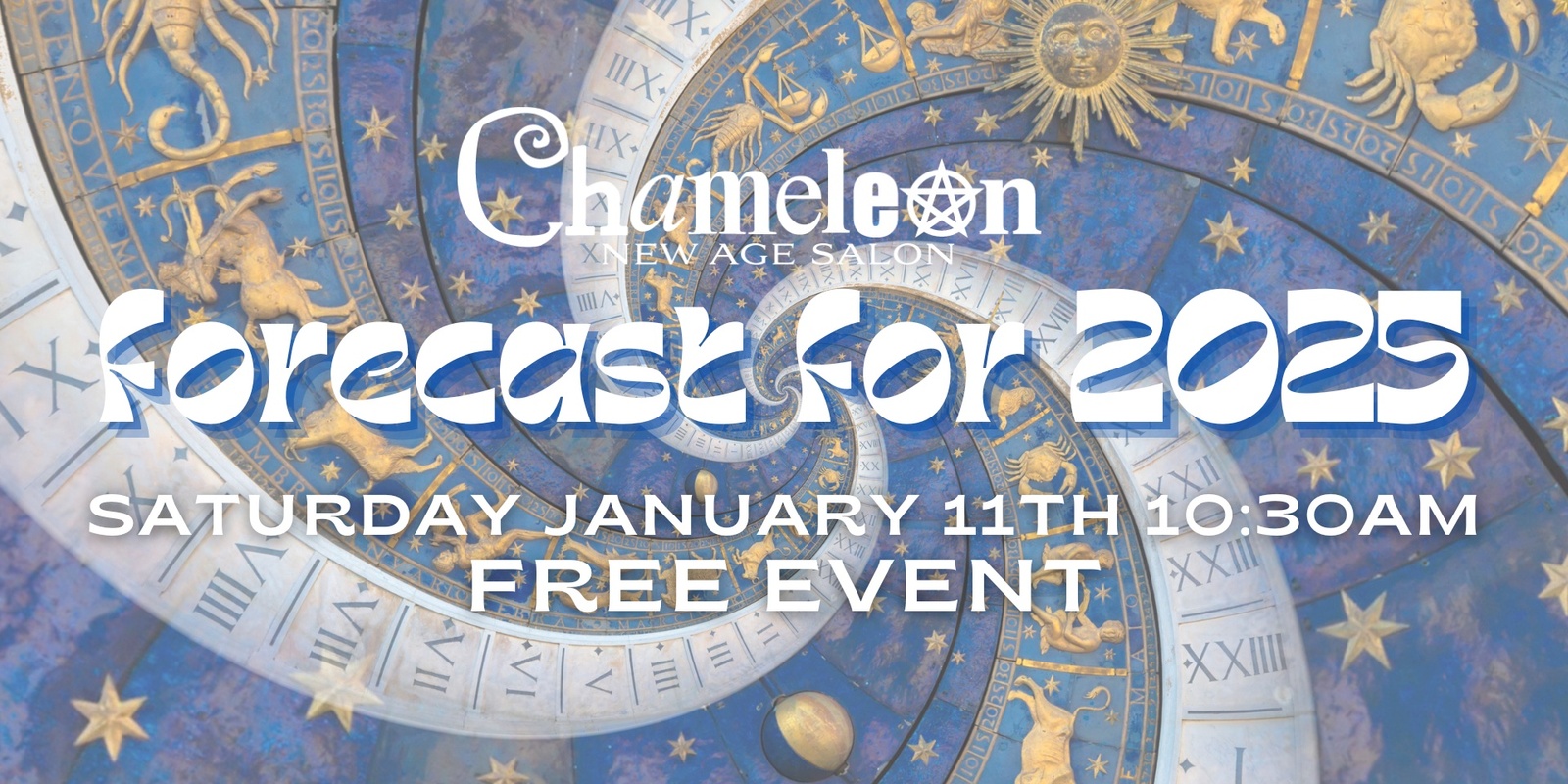 Banner image for FREE EVENT - Forecast for 2025