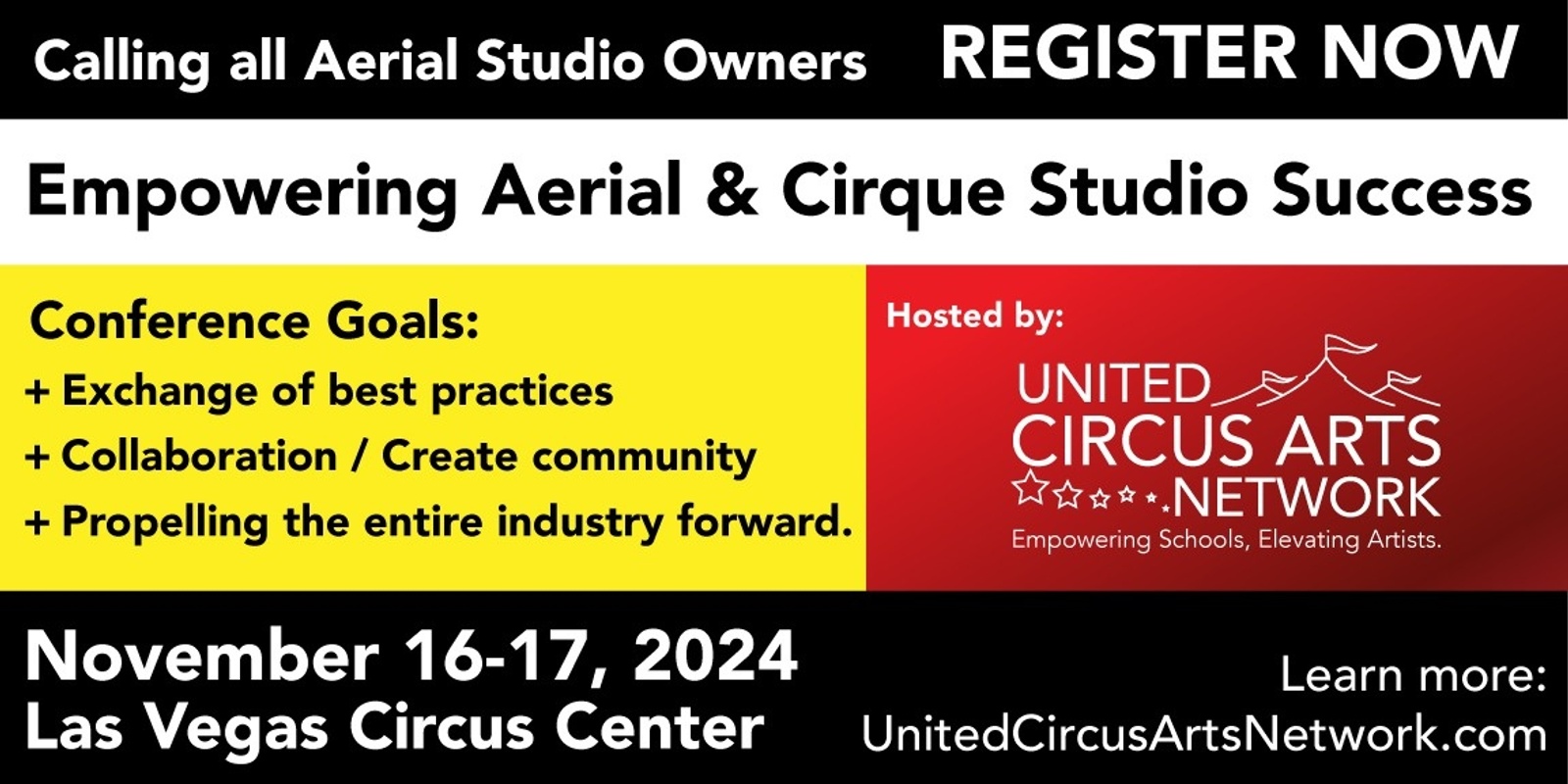 Banner image for Empowering Aerial/Cirque Studio Success