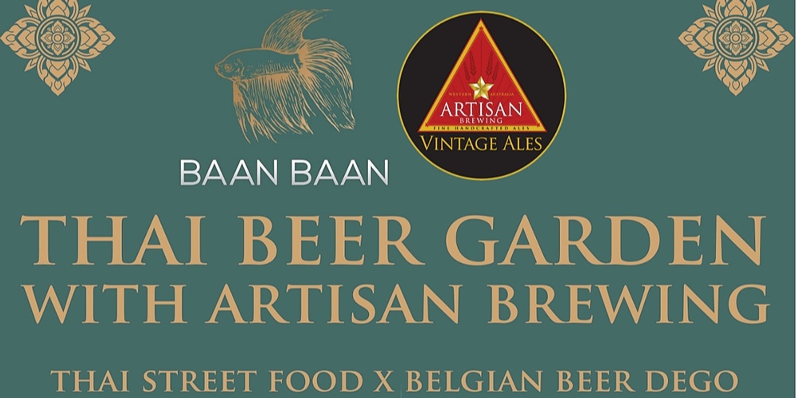 Banner image for Thai Beer Garden with Artisan