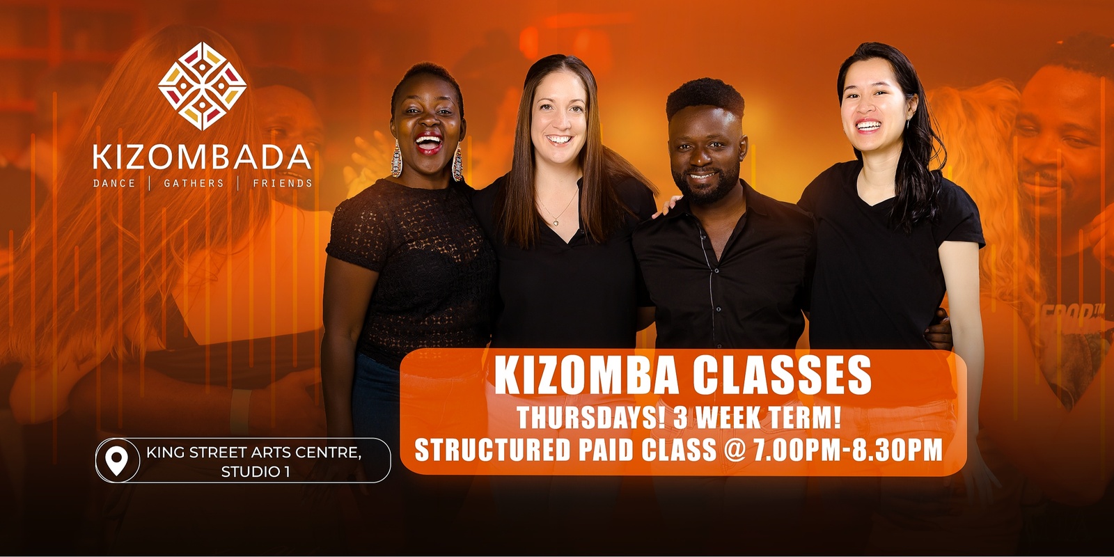 Banner image for Kizombada 3 Week Term 